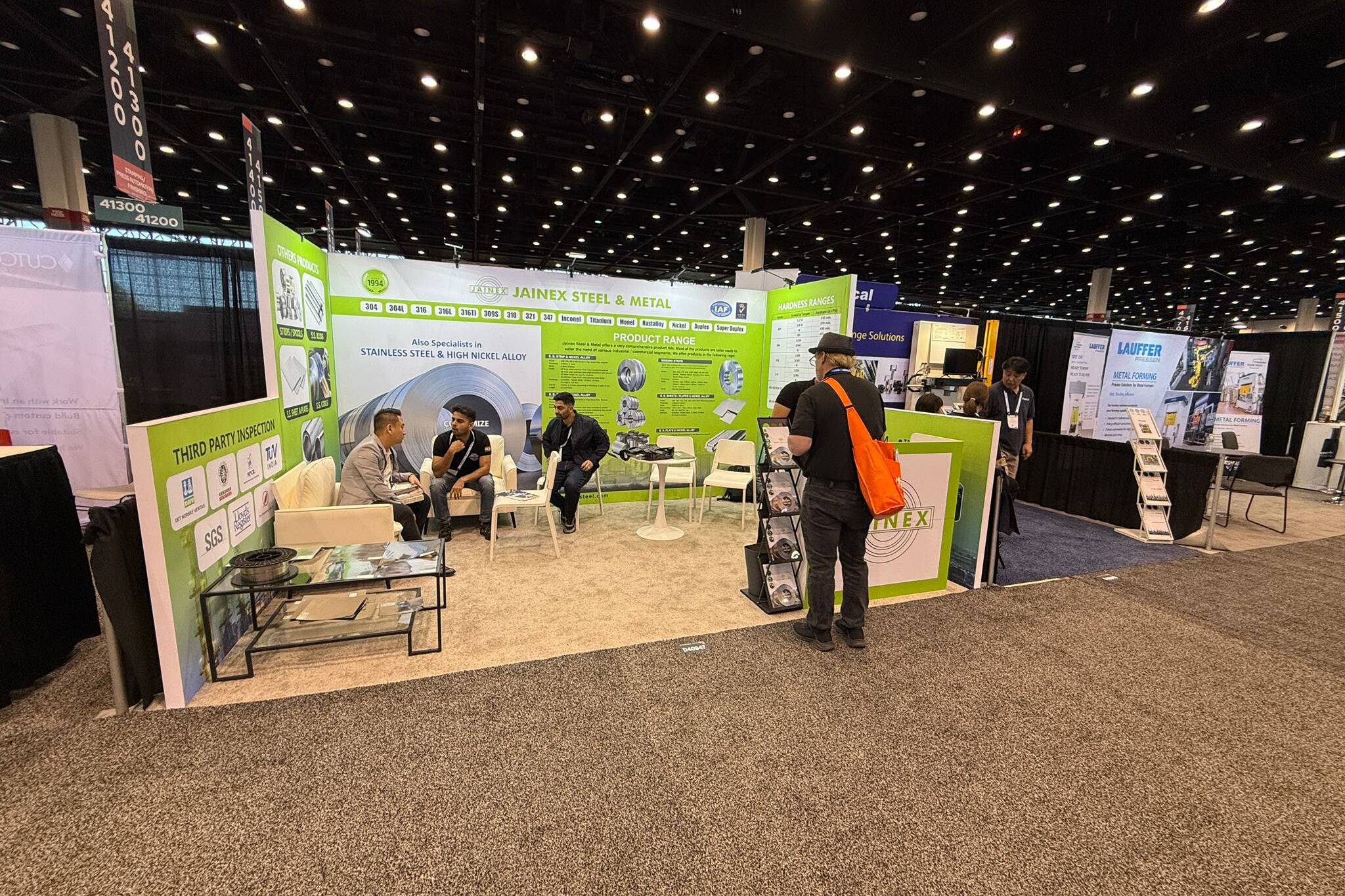 Jainex Steel – FABTECH 2025 – Chicago